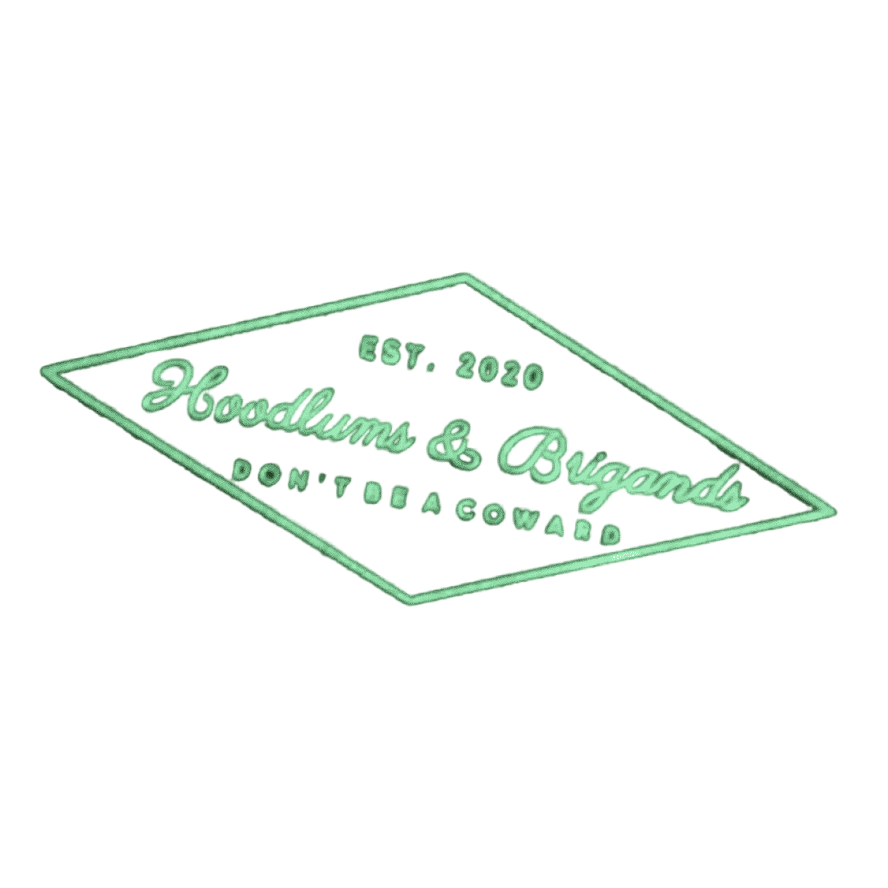 EST. 2020 Diamond PVC Patch - hdlm.brgnd