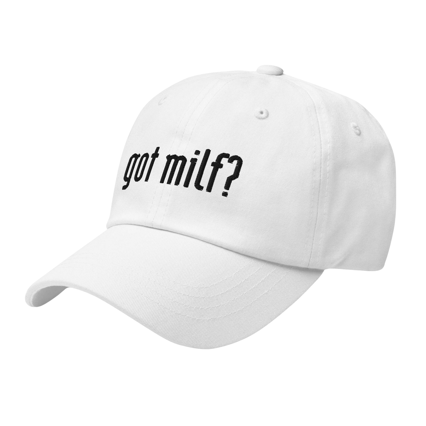 Got Milf? Baseball Cap - hdlm.brgnd