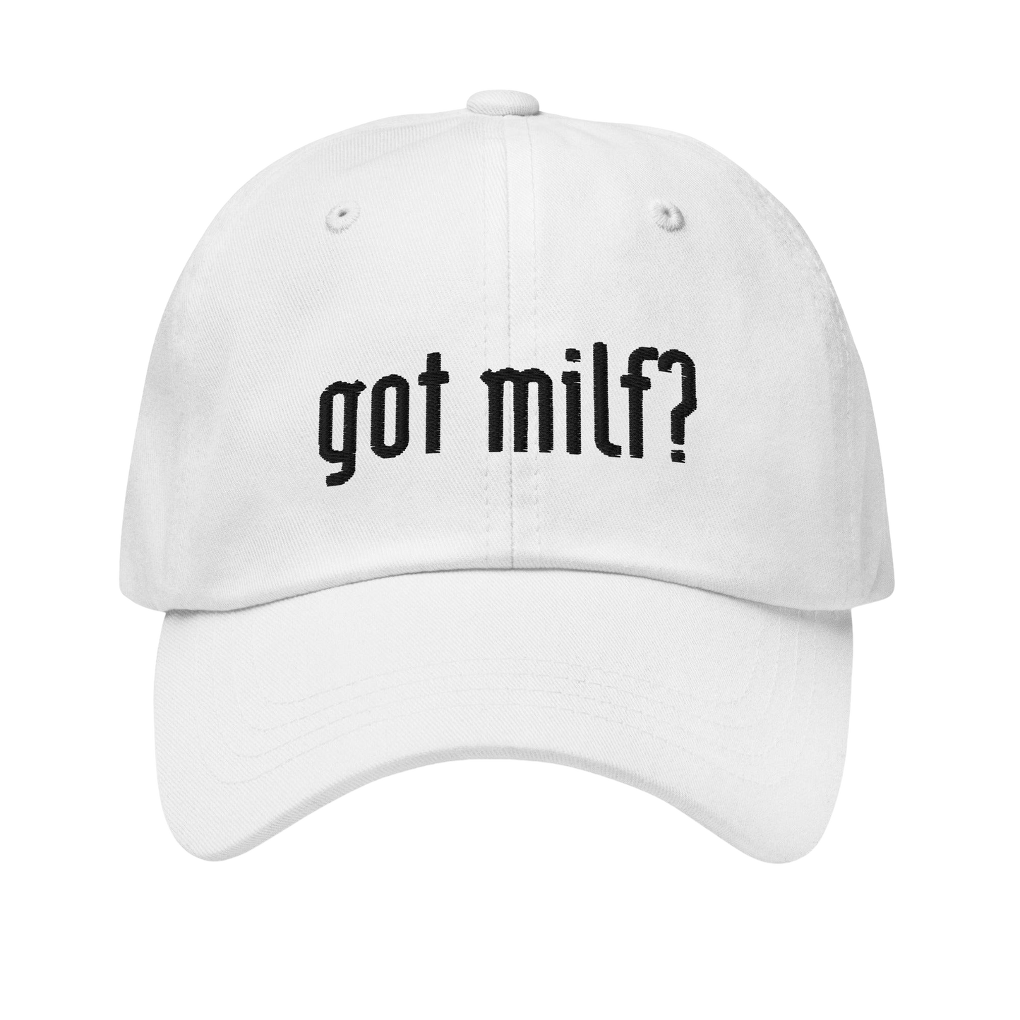 Got Milf? Baseball Cap - hdlm.brgnd
