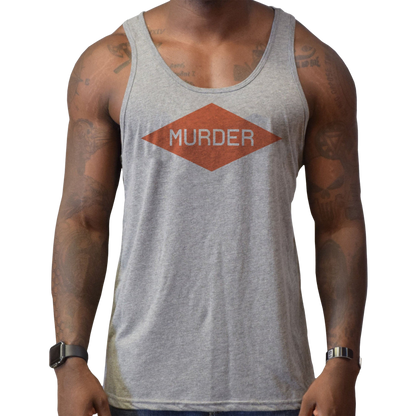 Murder Batt Diamond Men's Tank - hdlm.brgnd